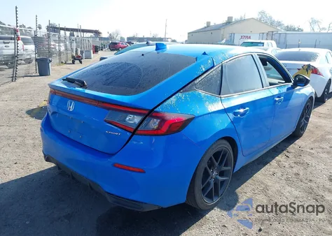 2023 Honda Civic Sport z USA, uszkodzony, nr VIN 19XFL2H8XPE008003